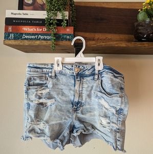 High Waisted Jean Shorts